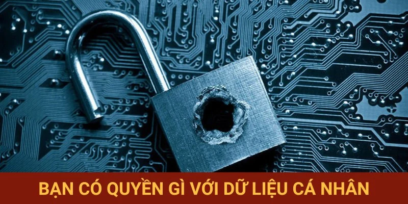 Bạn có toàn quyền làm chủ thông tin của mình